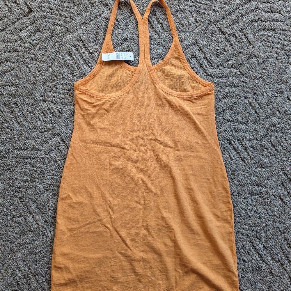 JCrew Bright Orange Summer Cotton Dress